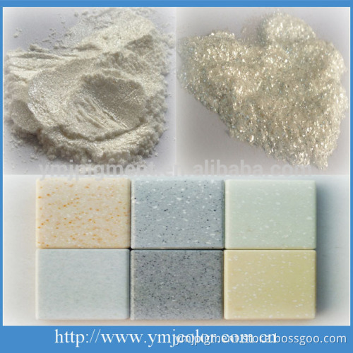 Super Flash Large Diameter Diamond Luster Pearl Pigment For Ceramic tile Bathroom Making